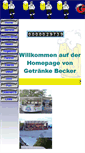 Mobile Screenshot of getraenkebecker.com